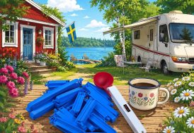 Påsklämmor för husvagn/stuga